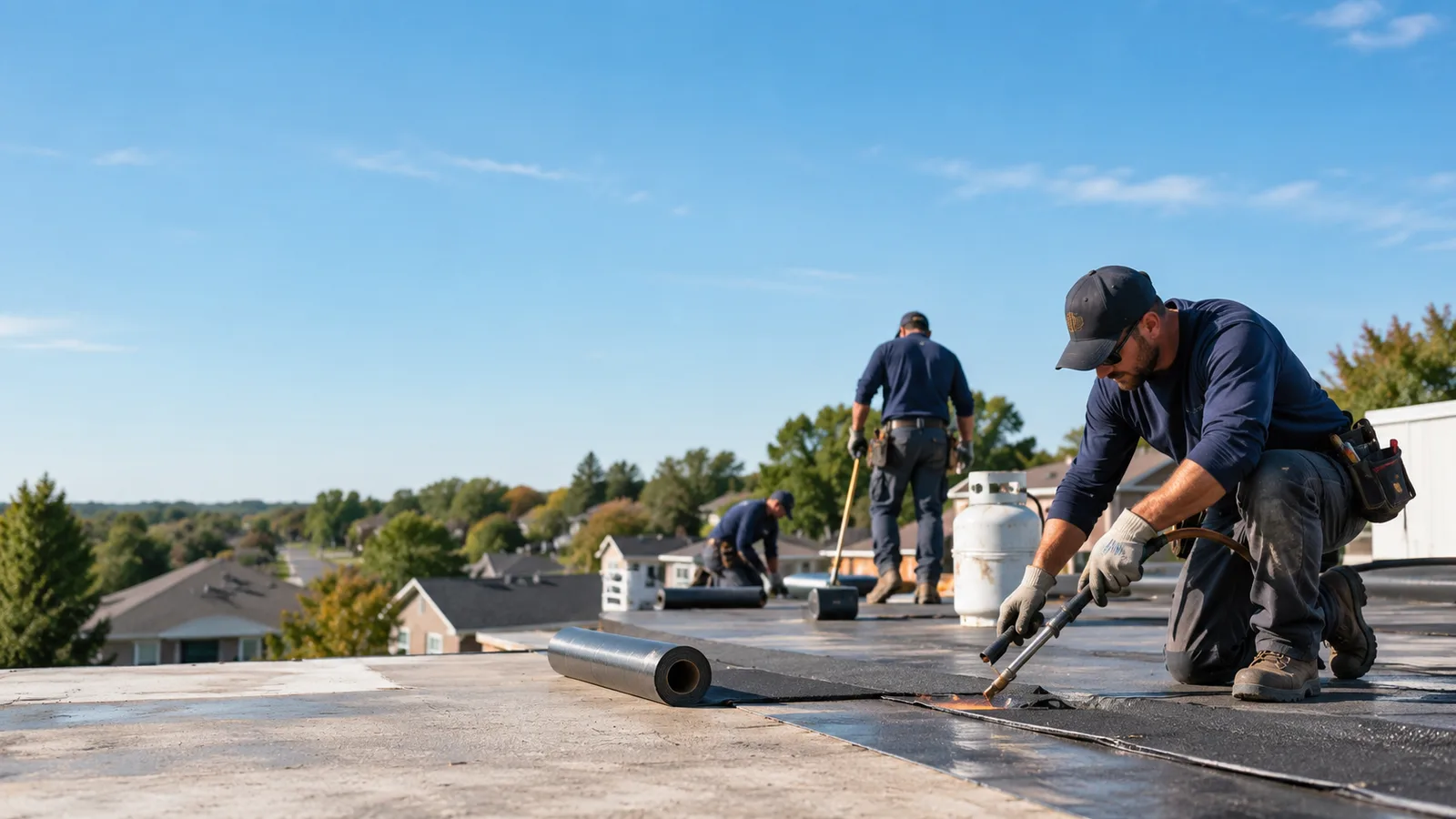 Flat Roof Leak Repair providers in Cherry Fork, OH